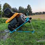 podnośnik do traktorka kosiarki podnośnik do traktorka do 400 kg 100cm