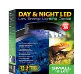 Led exoterra noite e dia iluminação terrário / aquário