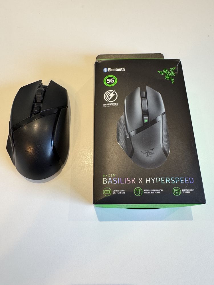 Mysz bezprzewodowa Razer Basilisl X hyperspeed wireless