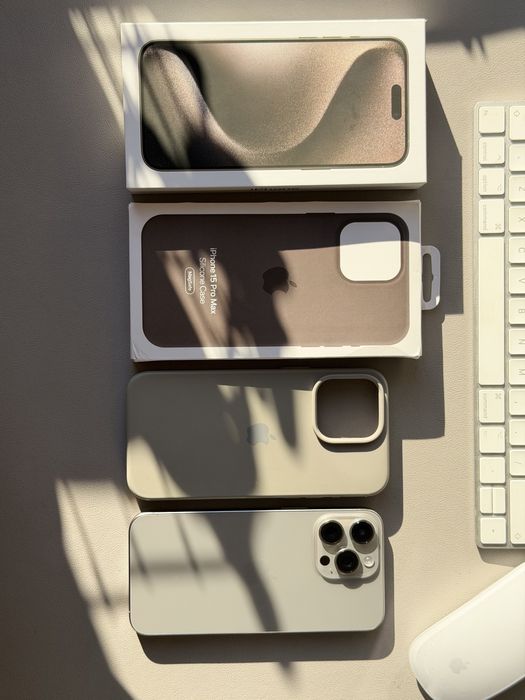 iPhone 15 Pro Max 512GB – Stan Idealny • Natural Titanium