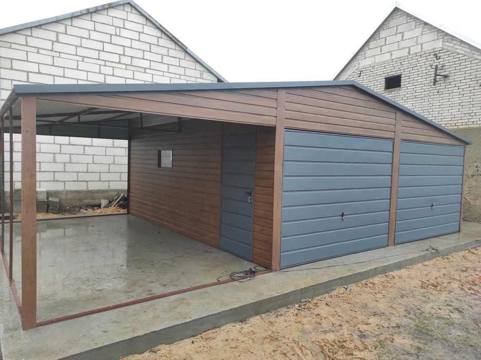 Garaże, Wiaty, Hale, Domki narzędziowe, Transport montaż Gratis!PROFIL