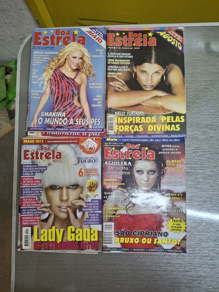 Revistas vintage boa estrela