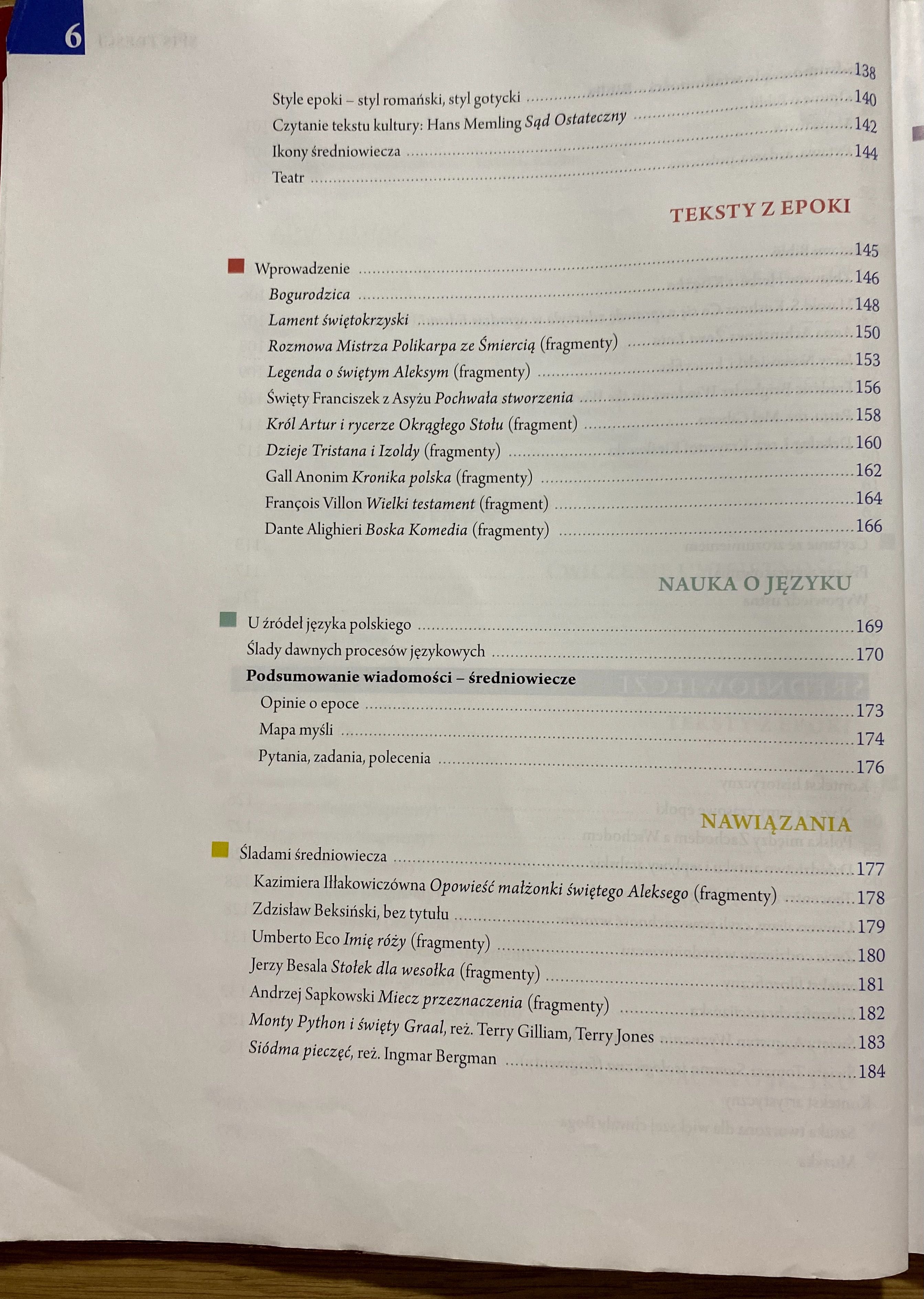 Ponad słowami klasa 1 część 1, 2016