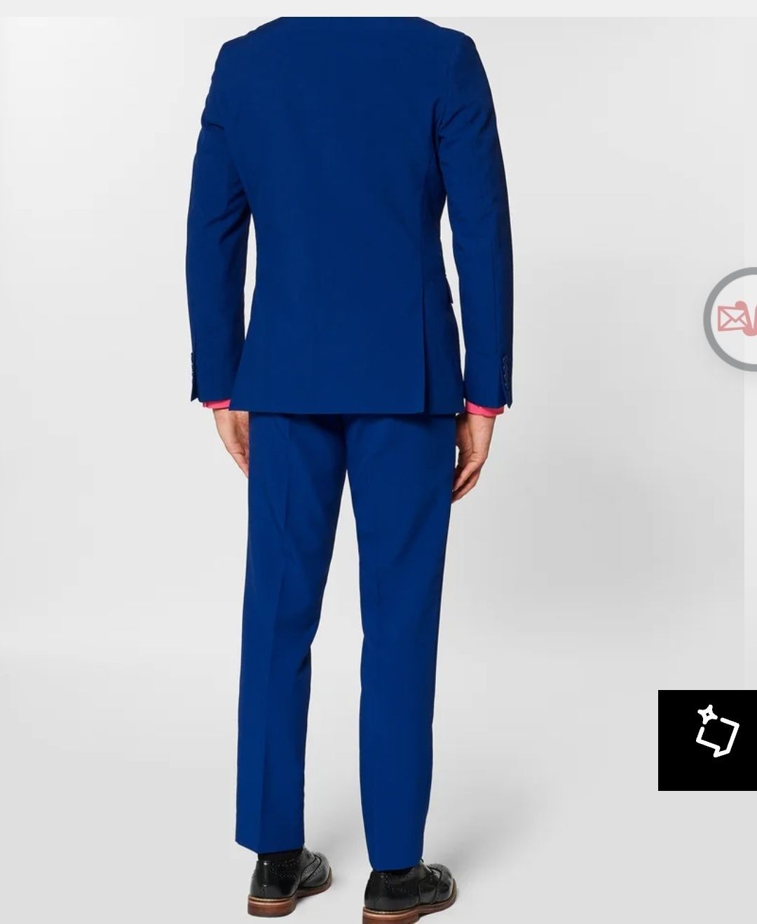 OppoSuits 56 rozm. Modne, imprezowe garnitury męskie w jednolitym kolo