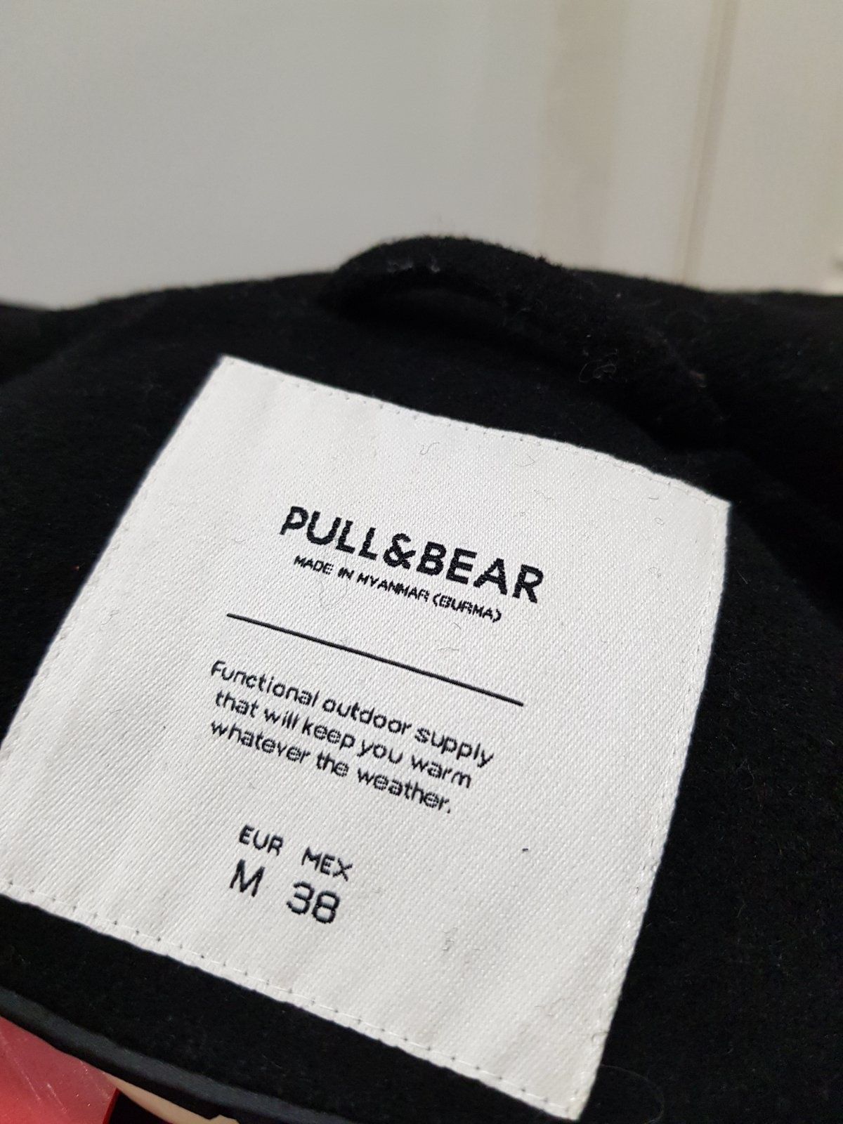 (М)Мужское пальто от Pull&Bear