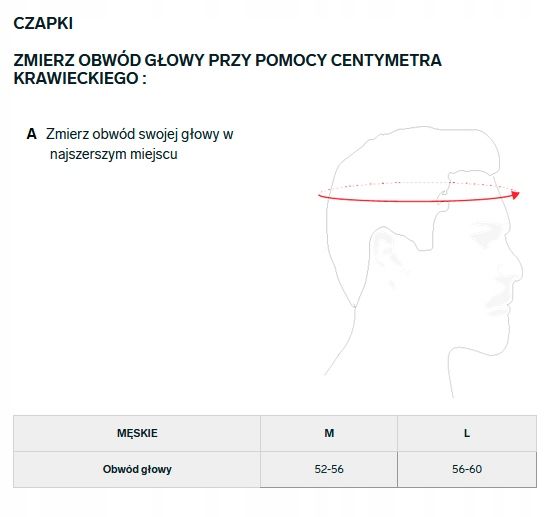 4f Męska Czapka Zimowa Ciepła / rozm L