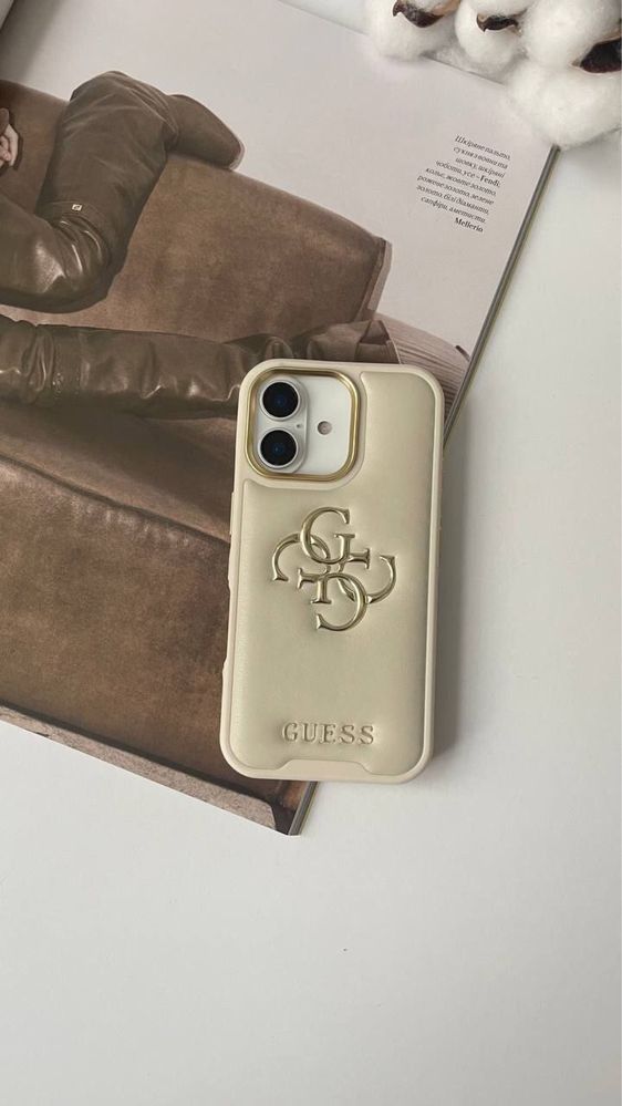 Чохол гес гуес чохол guess iphone 16 pro max айфон про макс чорний