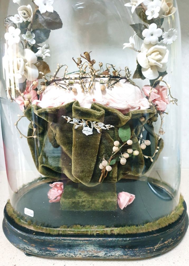 Antiga redoma de casamento francesa "Dome de Marriage"