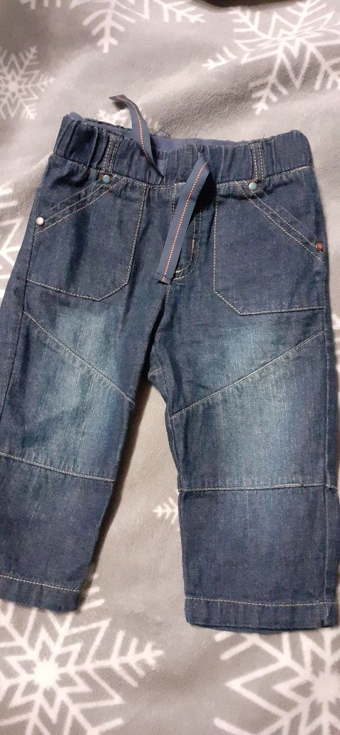 Spodnie jeansowe r.74 Cool Club