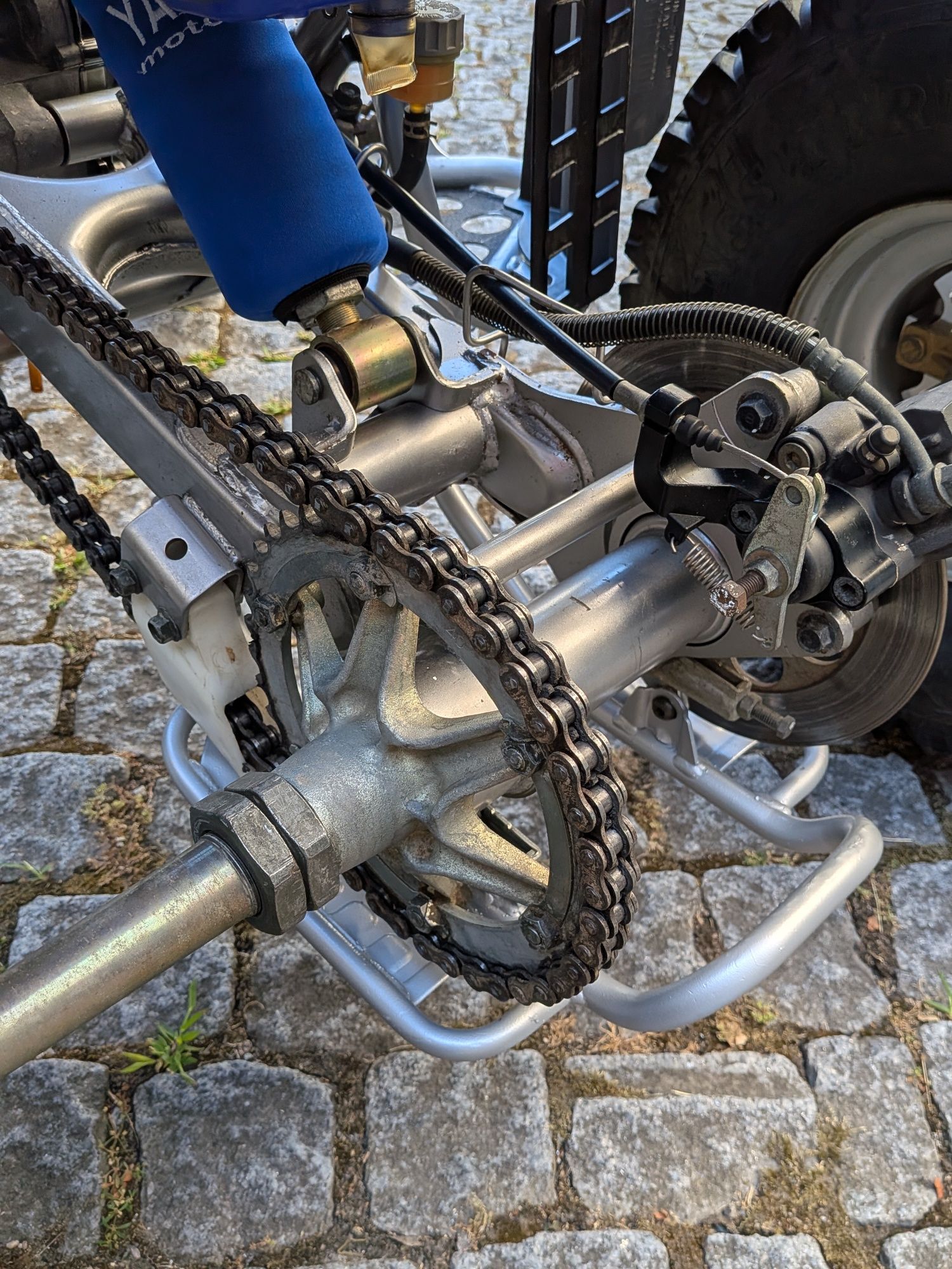 Yamaha YSF 200, 2.Tempos, Last Edition! NOVA, Troco P/ 125, Relógio
