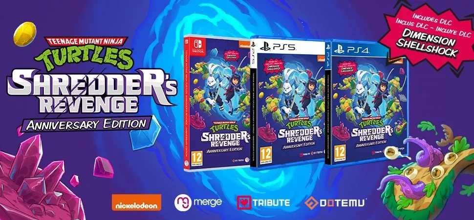 TMNT Nintendo Switch | Edição de Aniversário Rara e Original!