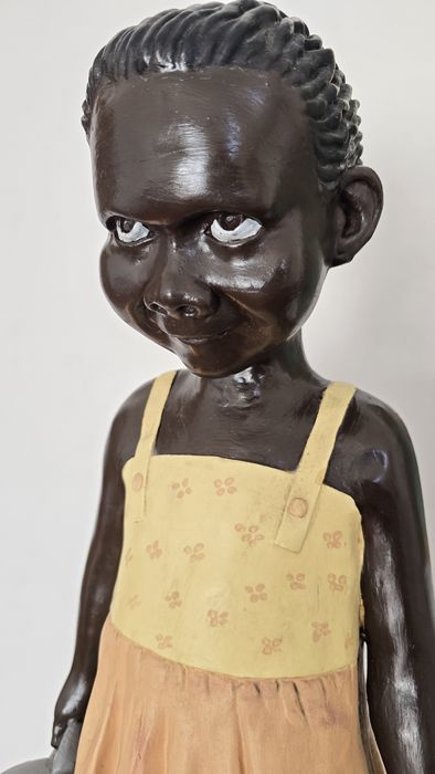 Raro Personagem de Filme Antigo ,em cerâmica