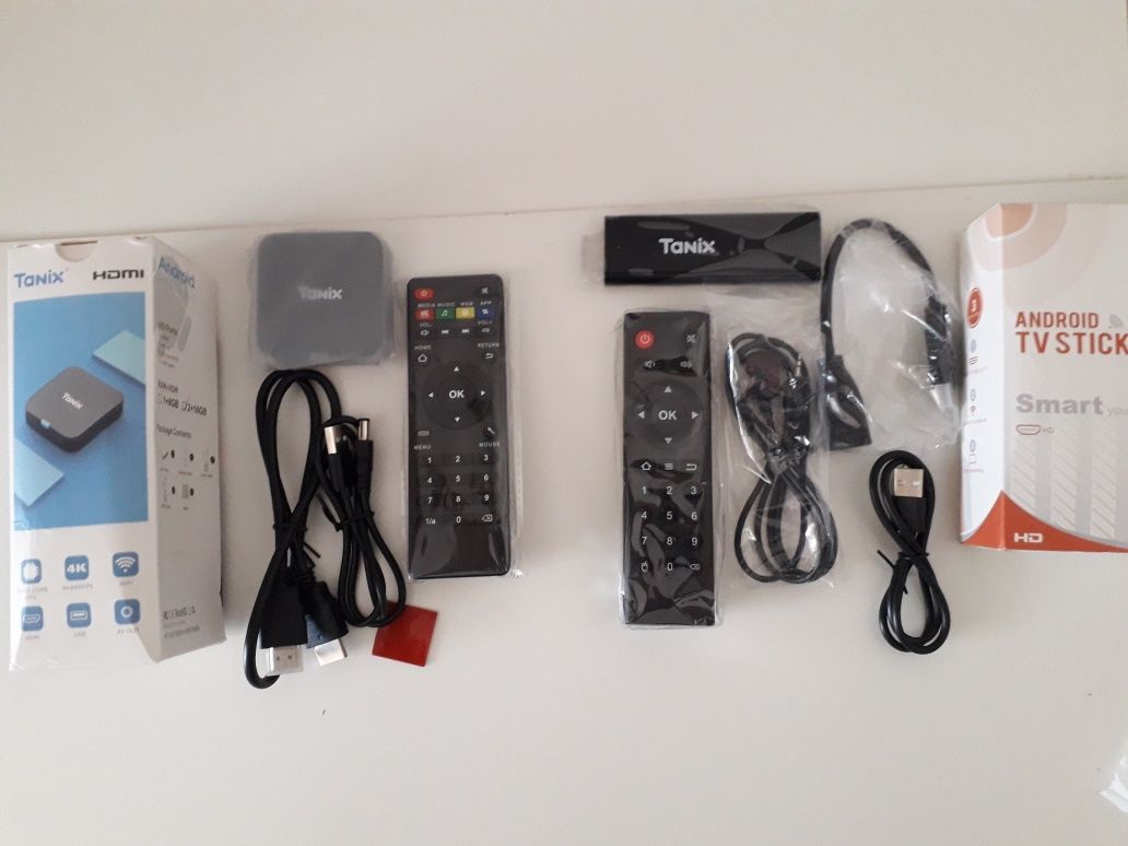 Android Box Tanix TX9S, TX8 ( NOVO E SELADO )