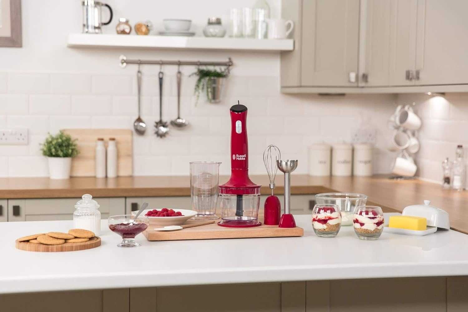 Russell Hobbs blender ręczny, 3w1  0,5l, mieszanie, ubijanie, moc 500W