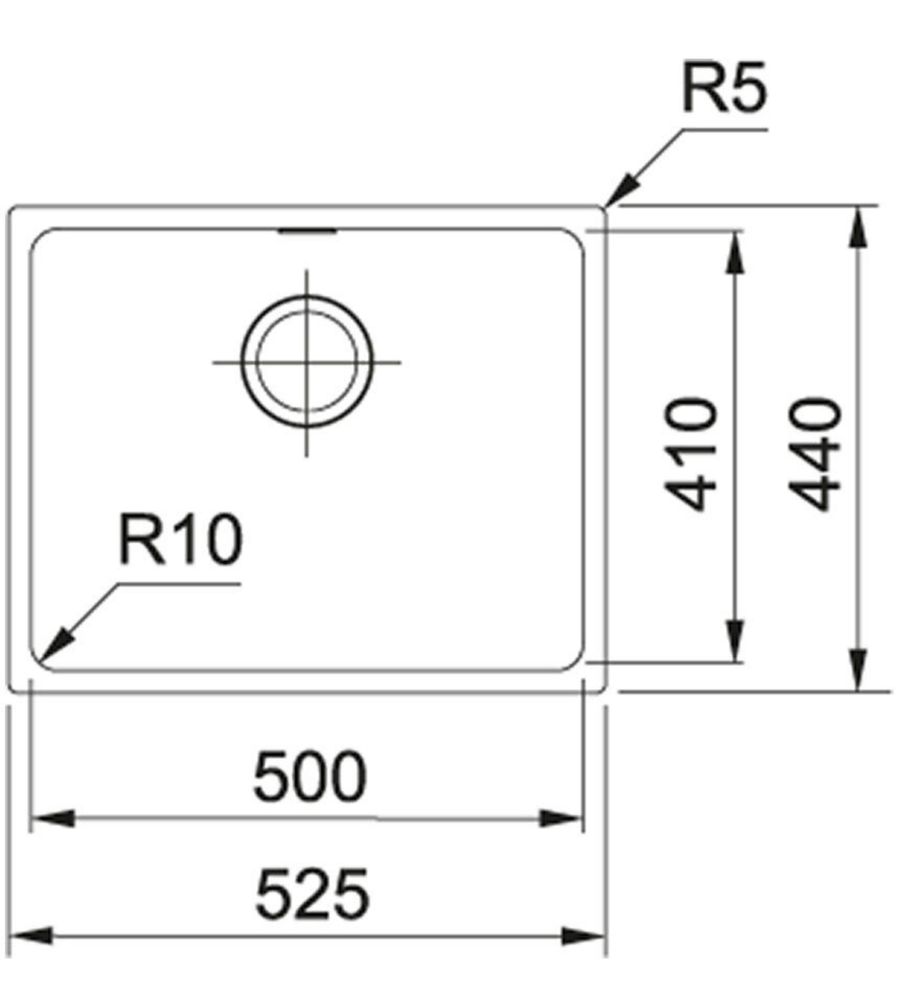 Кухонна мийка Franke Sirius SID 110-50