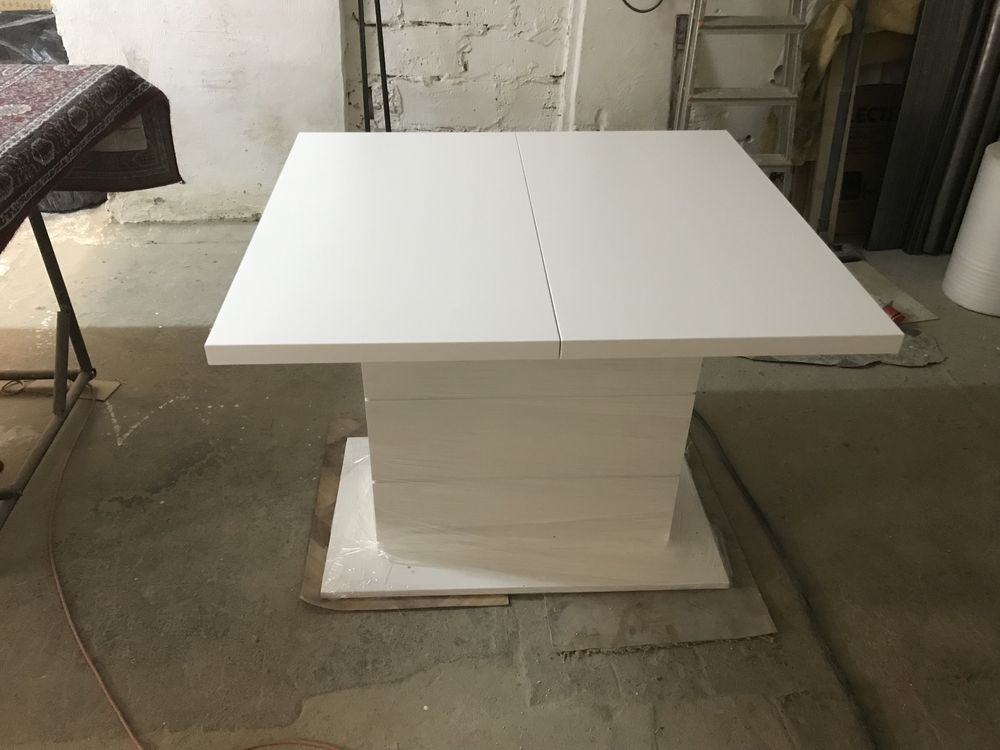 Stół biały Mat- satyna
