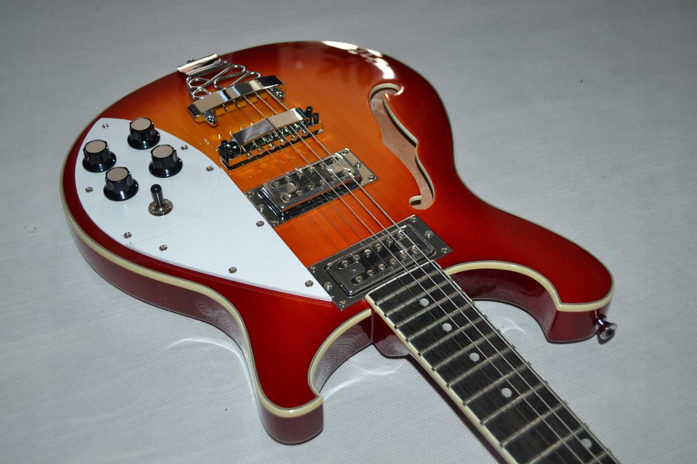 PROMOCJA! Harley Benton RB-600 CS RICKENBACKER gitara - ustawiona