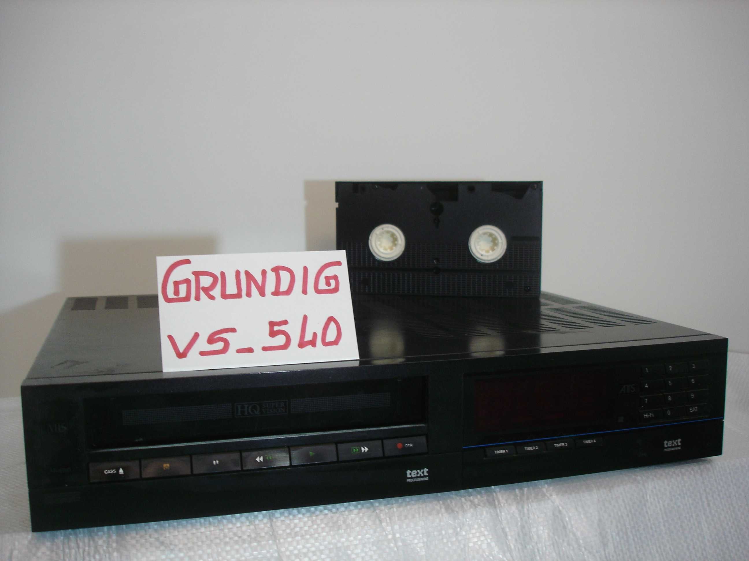 Video Grundig GV-440, GV-470, VS-540