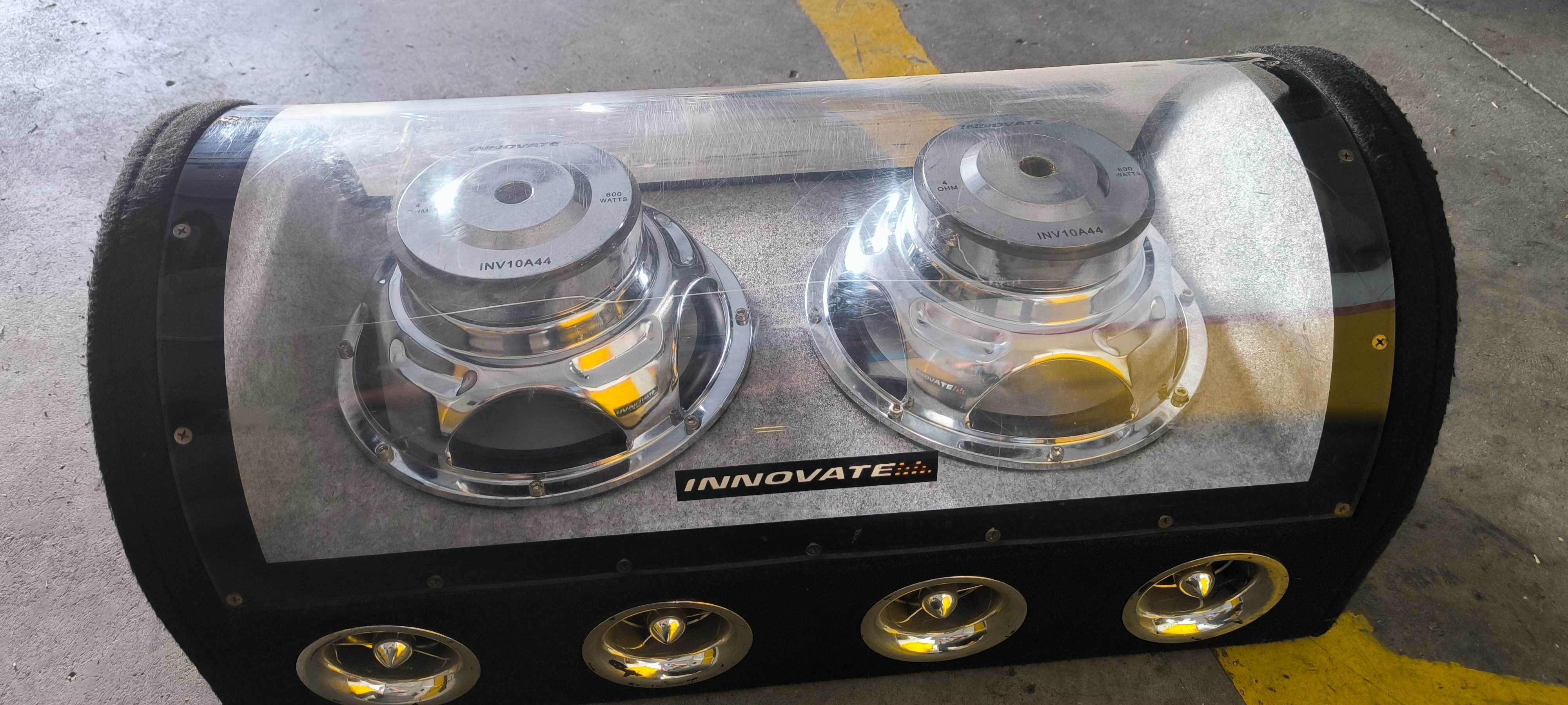 Subwoofer e amplificador de som de 4 canais e de 1000w