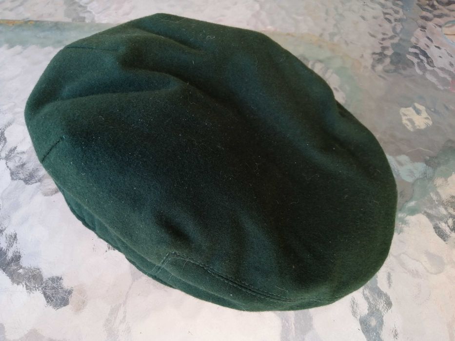 Boné de fazenda verde para homem