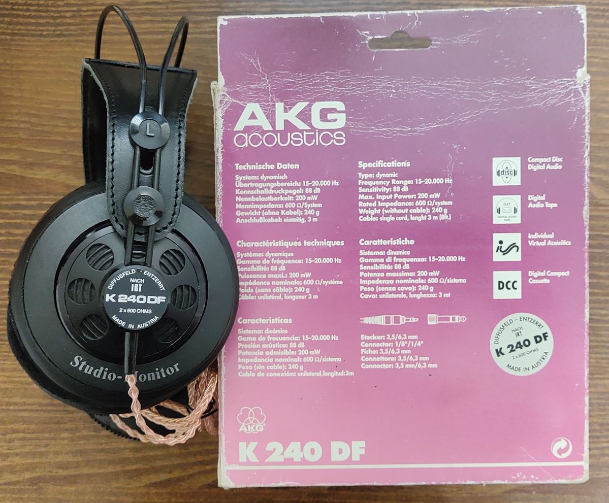 AKG K240 DF навушники моніторні