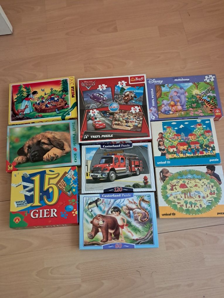 Oddam za darmo puzzle