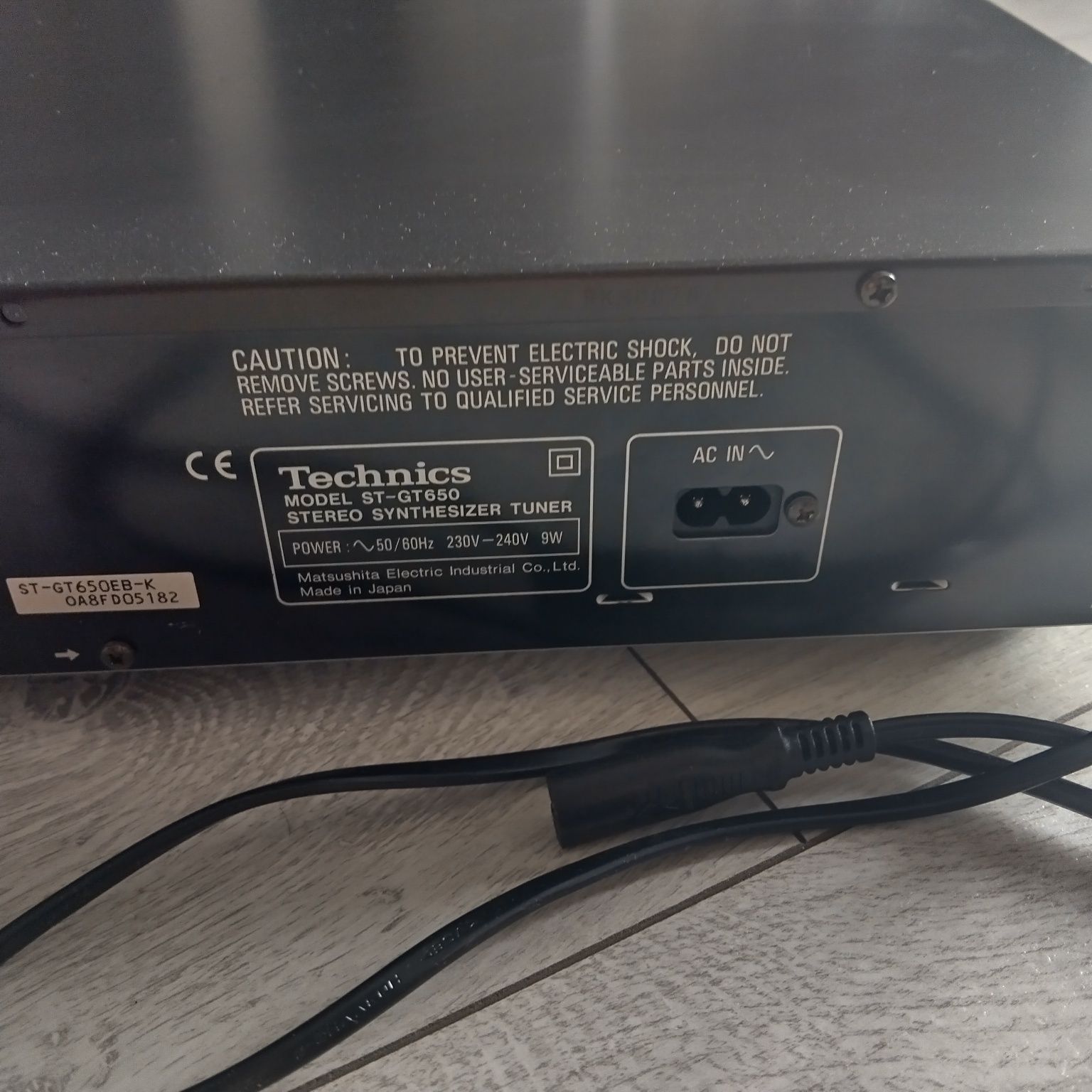 Tuner technics st-gt 650