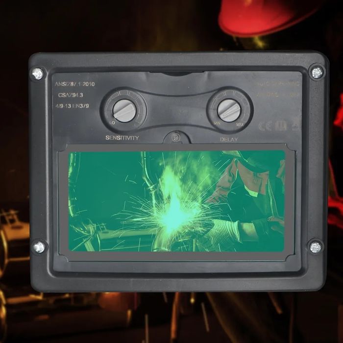 Máscara de soldar automática