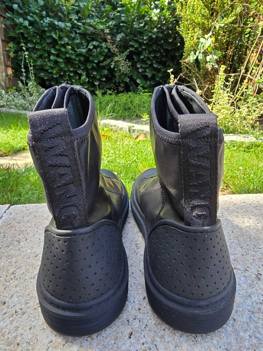 Aleksander Wang, botki H&M, buty, naturalna skóra