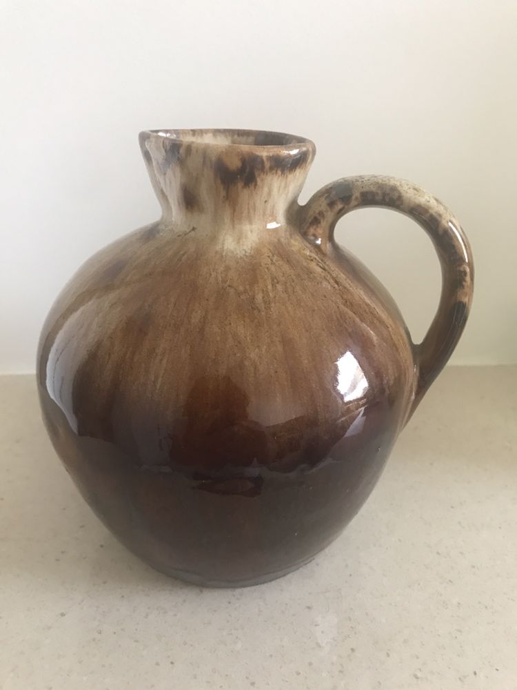 Ładny ceramiczny dzbanek, wazon Reflex, vintage 14 cm