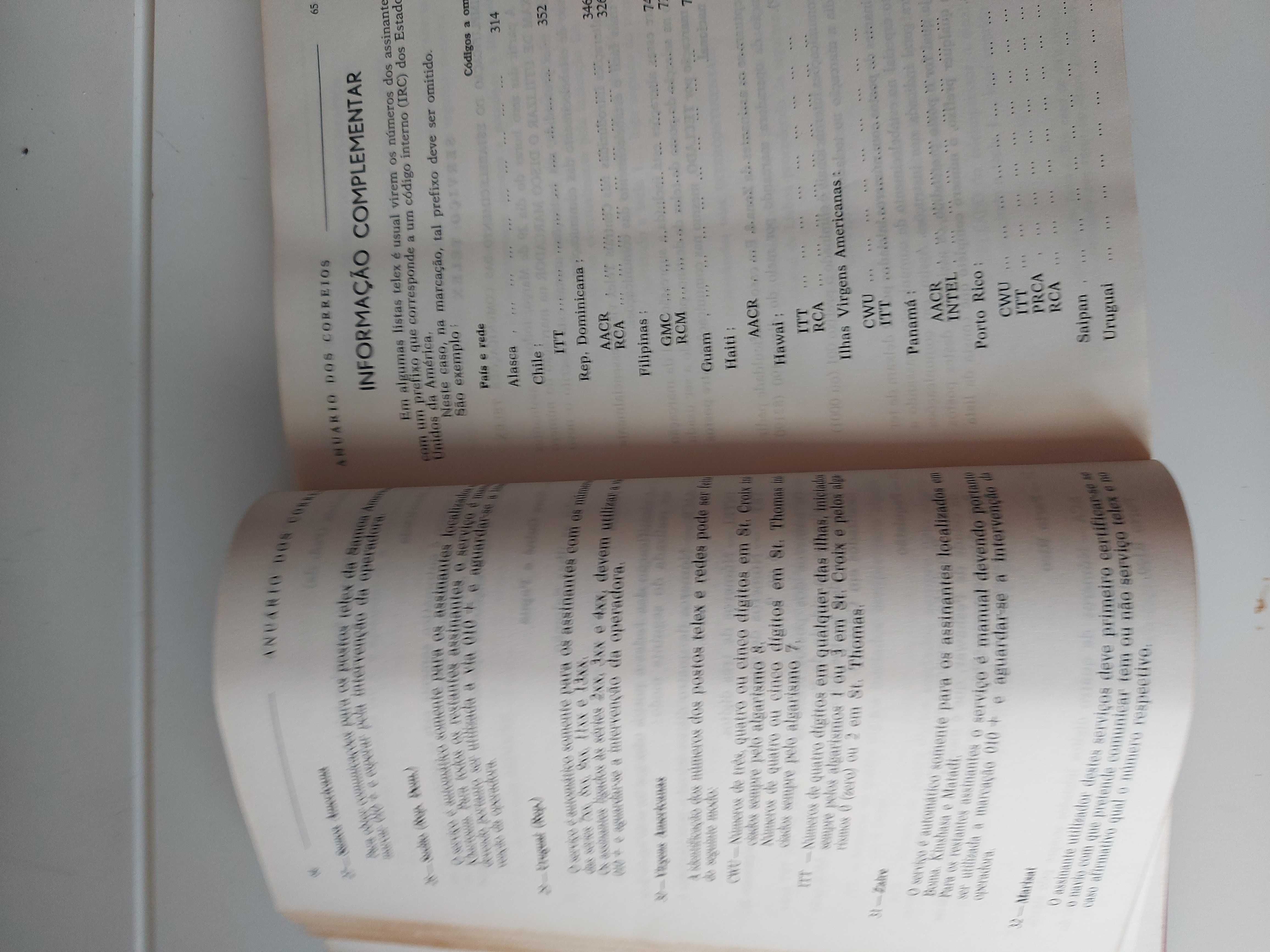 Anuário dos Correios 1979/80