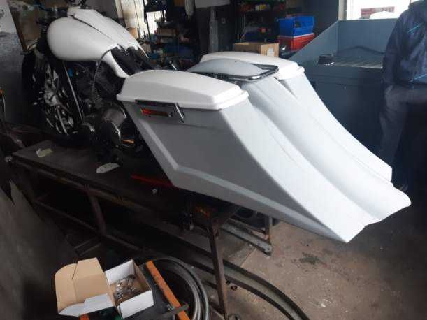 Kufry bagger Harley-Davidson  -2008