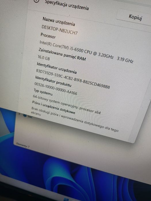 Komputer do gier i5 16gb 256ssd ati radeon wifi do gier