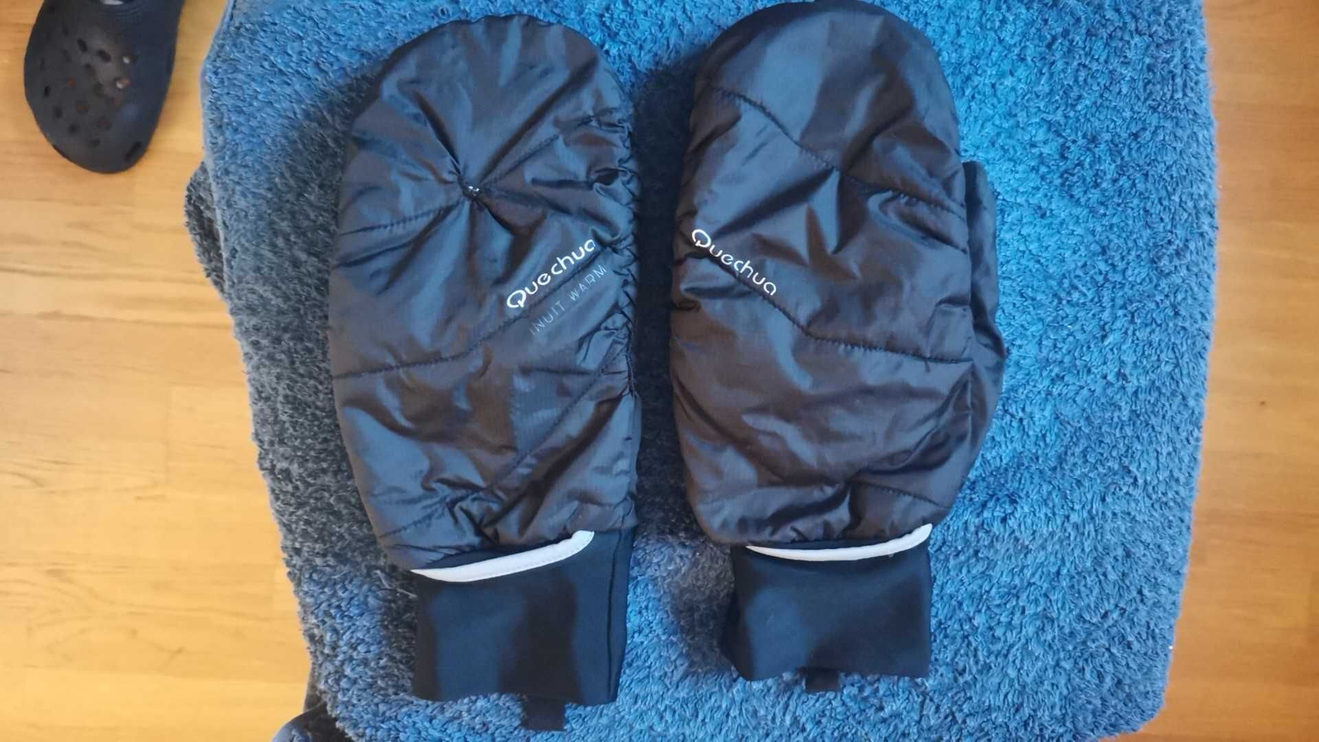 rękawiczki jednopalczaste jednym palcem ultralight Quechua Inuit Warm