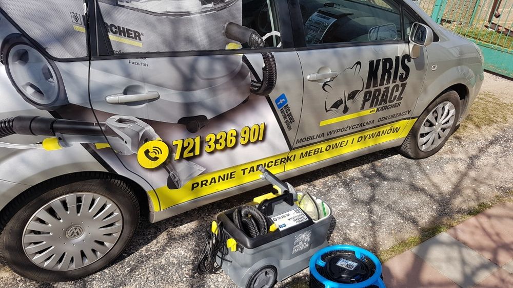 Wynajem odkurzaczy piorących,wypożyczalnia karcher, proszki, osuszacz