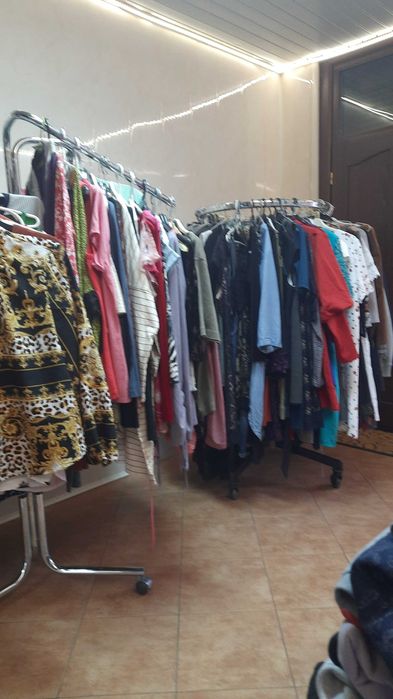 Odzież używana  po likwidacji sklepu