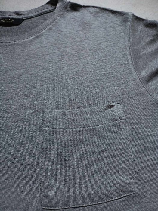 Bluzka len Massimo Dutti/ Męska Unisex