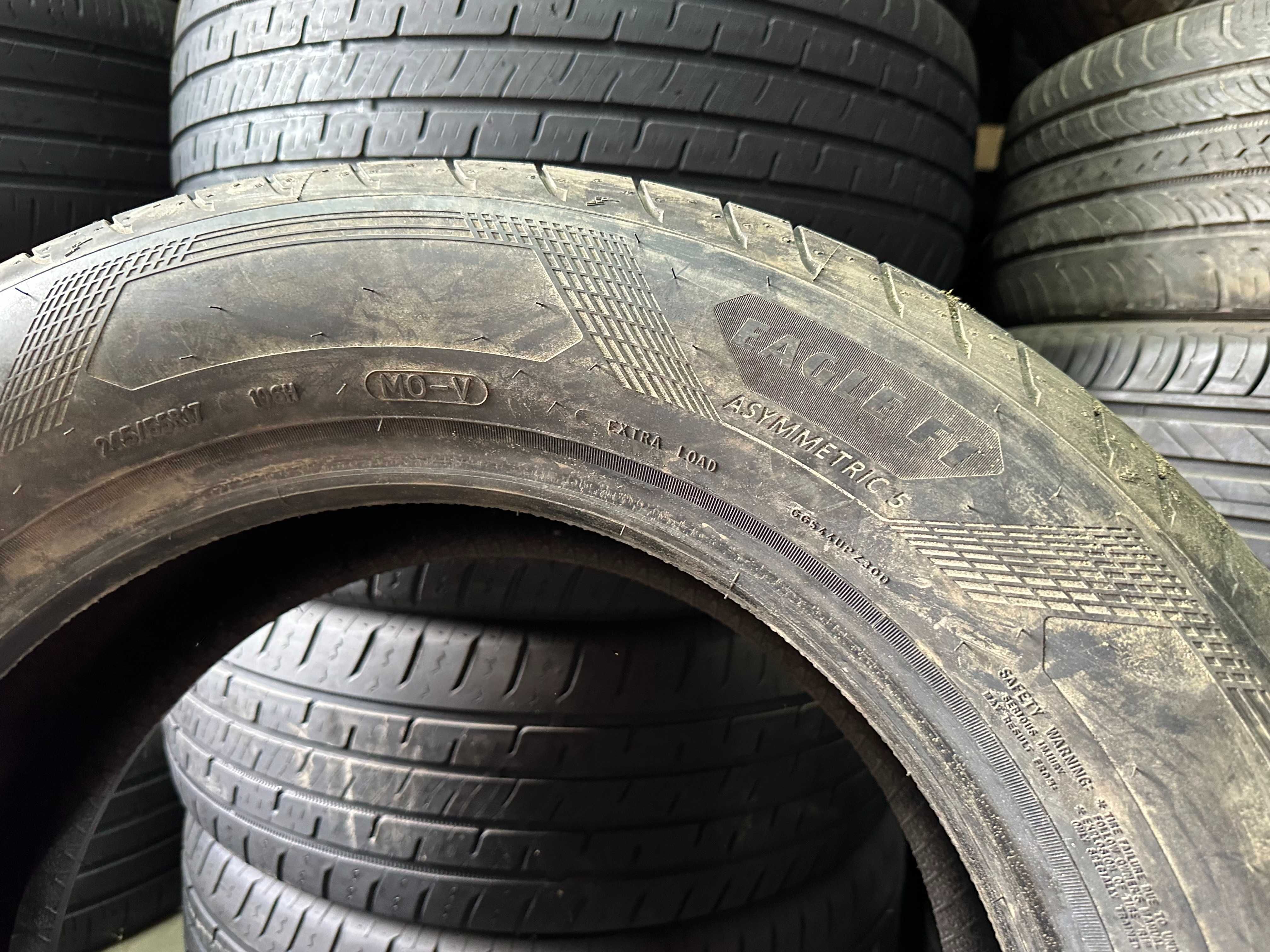 як нові шини 245/55R17 GOODYEAR Eagle F1 Asymm.5 2шт 4шт