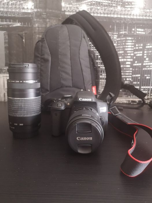 Canon 750D mais objectivas extras