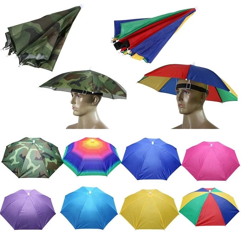 Chapeu de chuva de cabeça