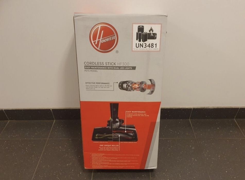 Nowy Bezprzewodowy Odkurzacz Pionowy Hoover HF322TP HF LED Pets Model