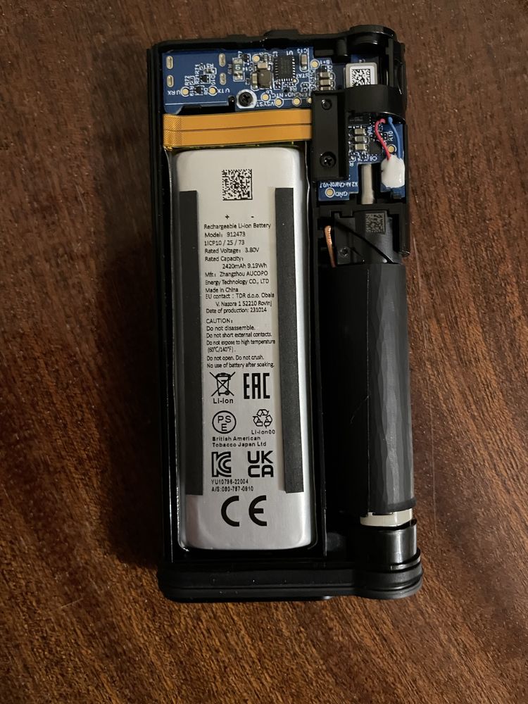 Акумулятор літій-полімерний павербанк 3.8v li-pol li-ion 2420mah