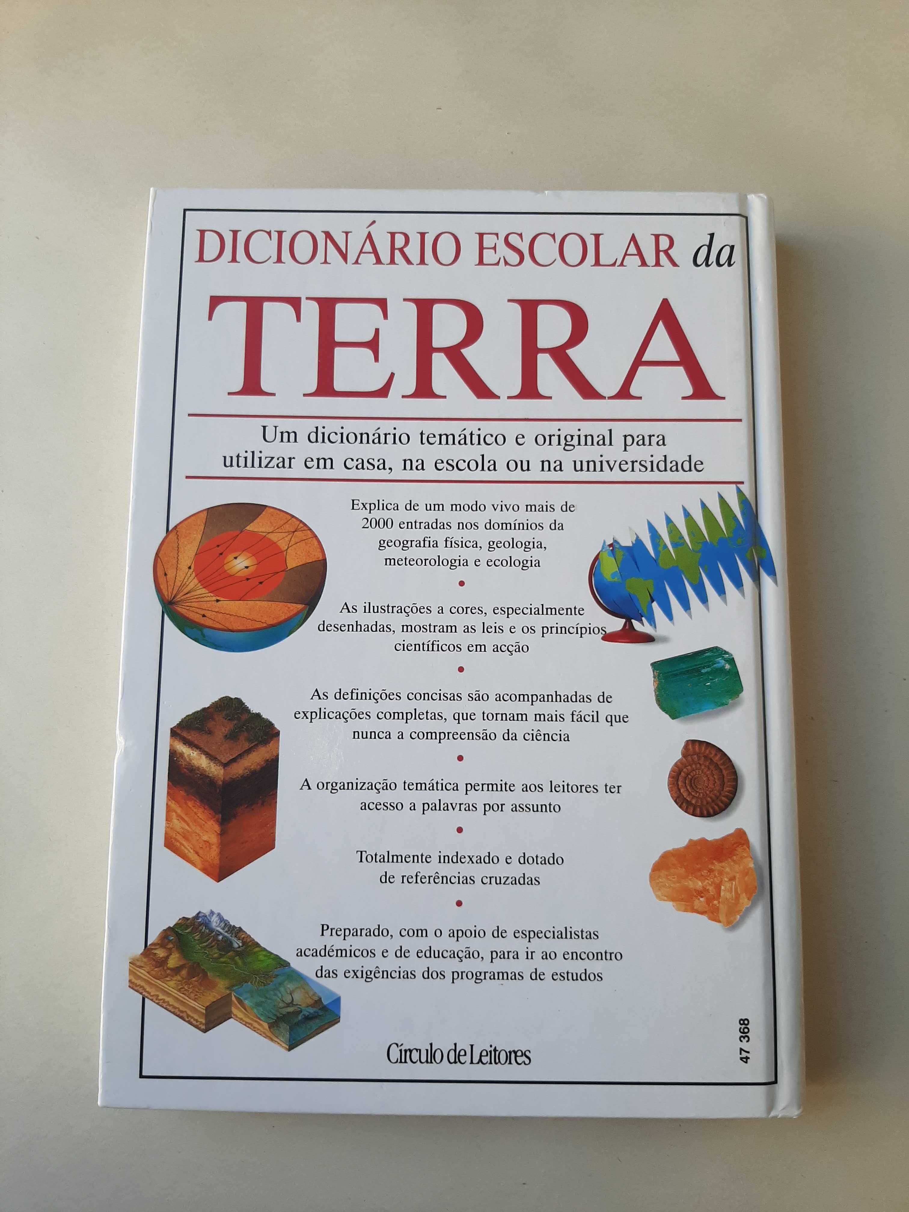 Livro "Dicionário Escolar da Terra"