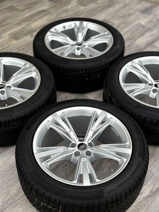 Колеса. Диски Ауді R21, 5/112. Audi Q8, Q7. 285/45/21 Continental