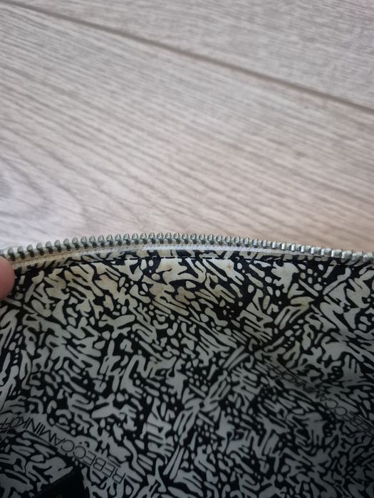Mała kopertówka torebka biała Rebecca Minkoff używana