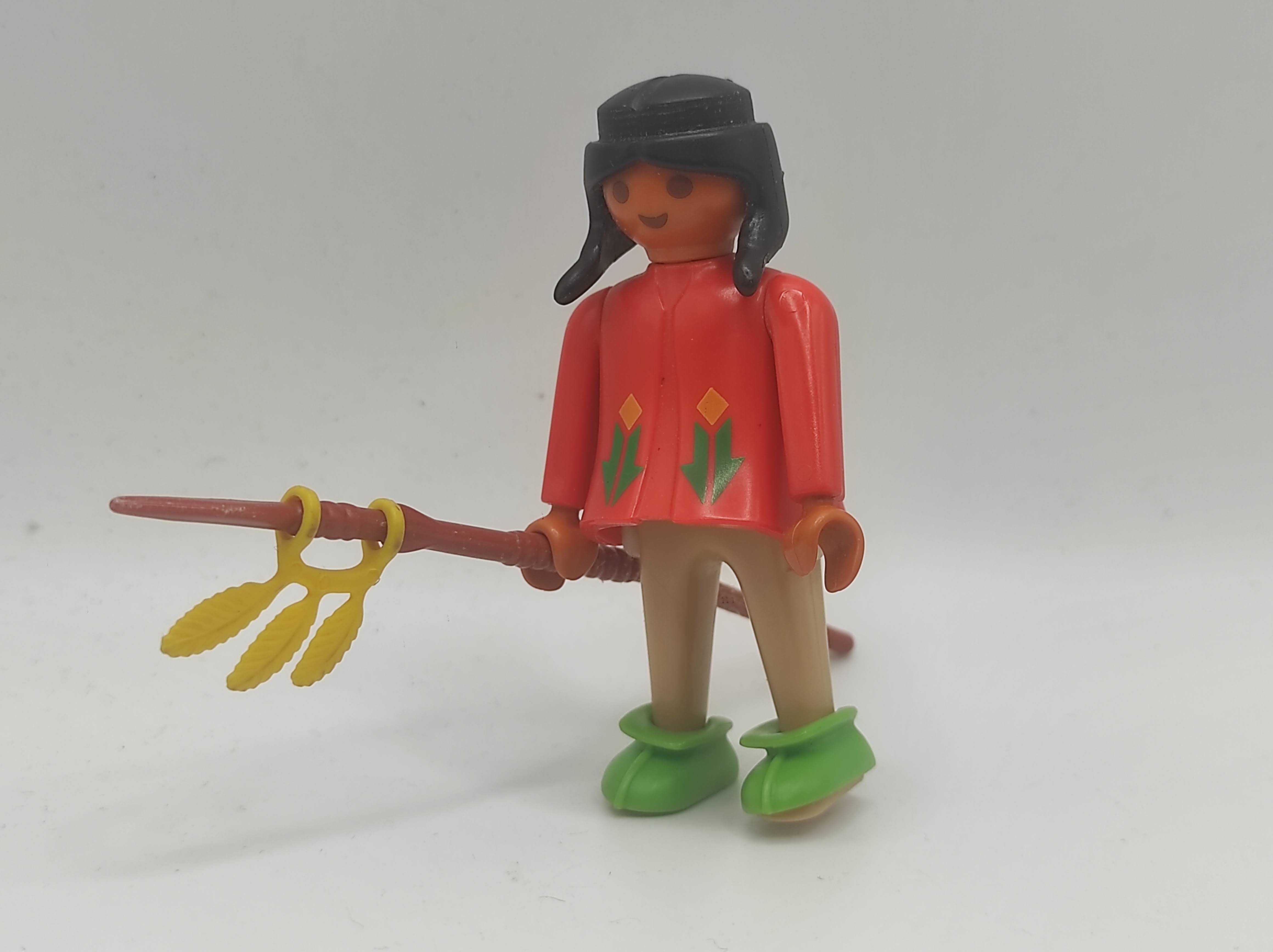 Klocki ludzik minifigurka Playmobil geobra 1974 Indianka FLEG#683