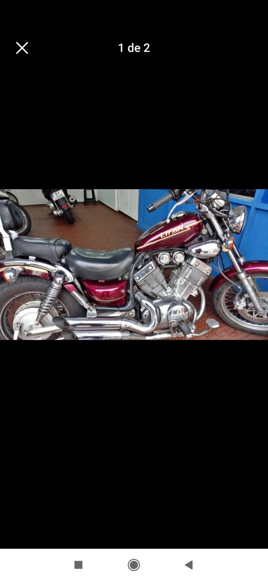 LF 400 v-twin replica virago