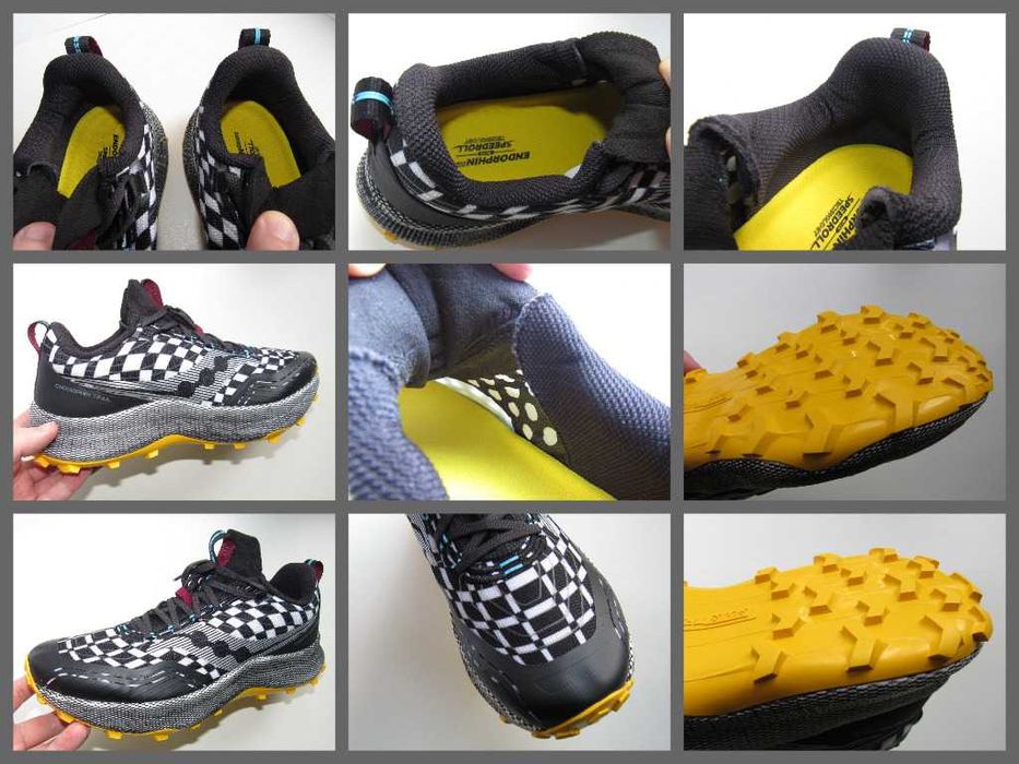 Трэйловые кроссовки, полуботинки Saucony Endorphin M Trail 45 (29.5см)