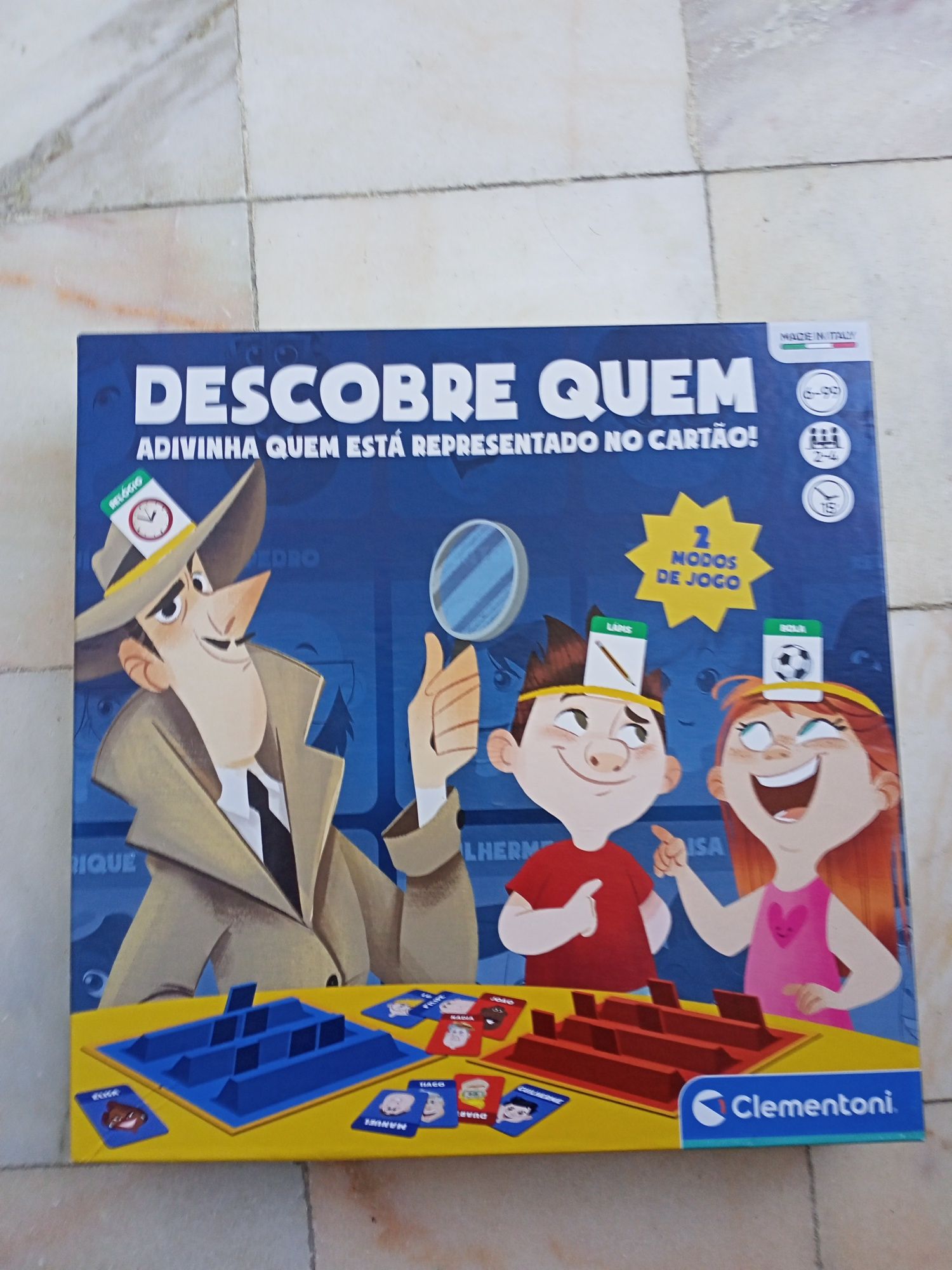 Jogo Descobre quem?