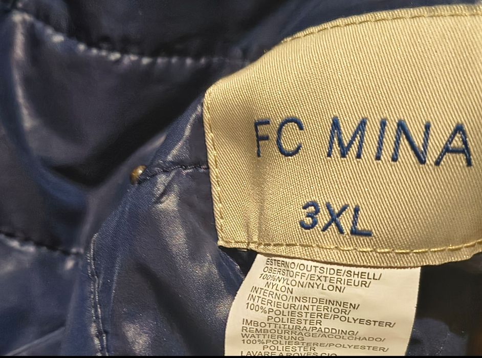 Kurtka dwustronna parka FC Mina roz. 40-42